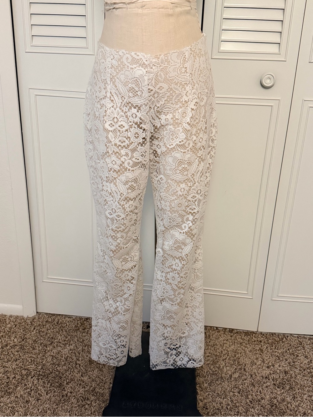 Lace Flare Pants